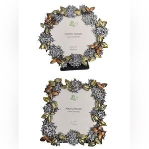Bowring Metal Ornate Mini Picture Frames NEW